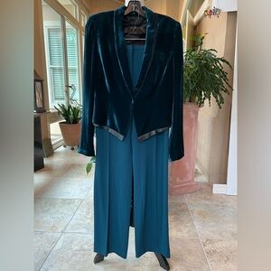 Elie Tahari jacket and pants (separates).